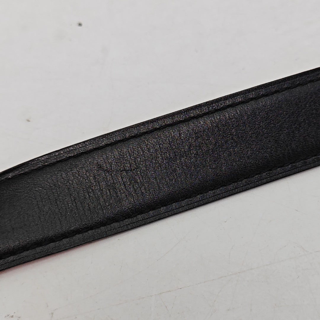Leather Belt Orange