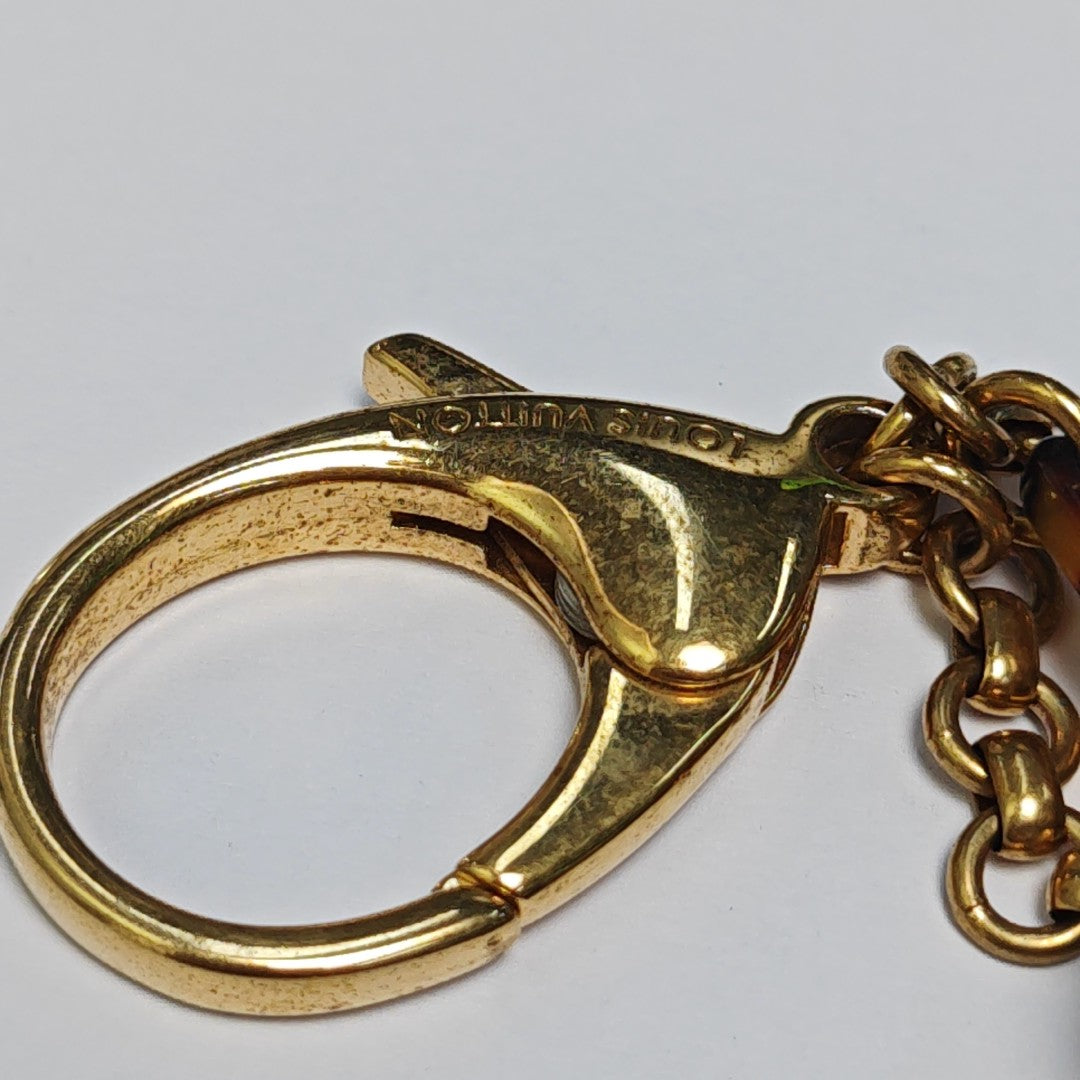Metal Bag Charm Gold