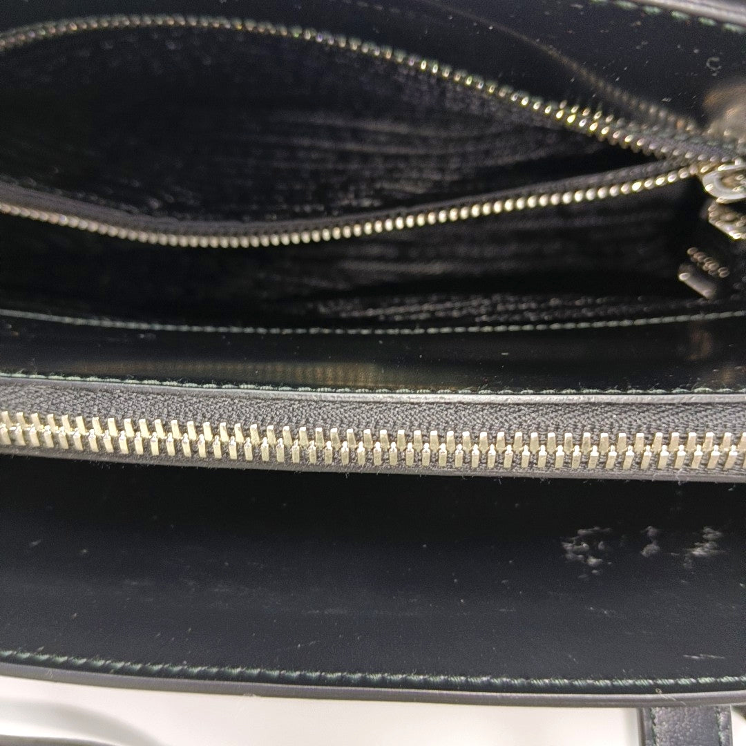 Re-Edition Medium Calfskin Black