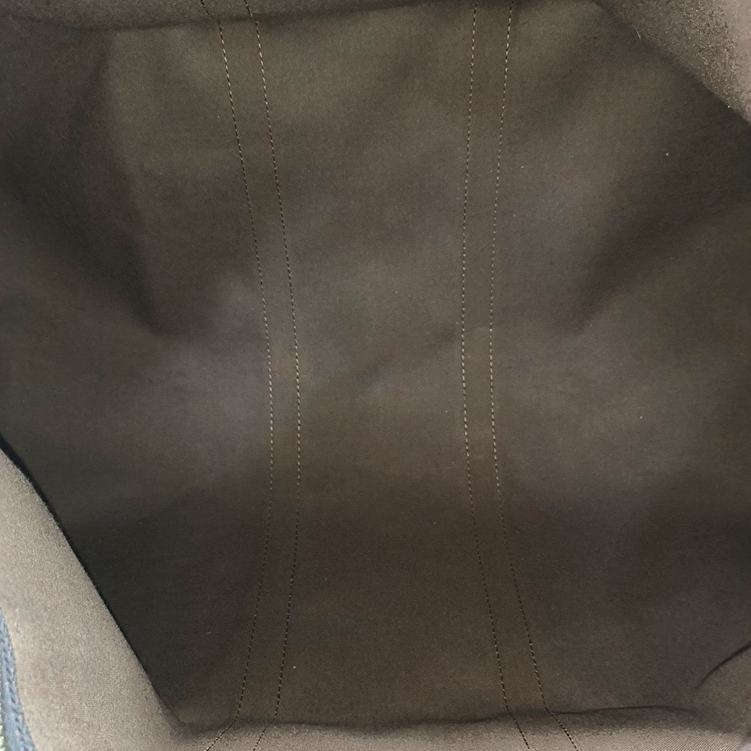 SAC SOUPLE 55 Monogram Coated Canvas Brown
