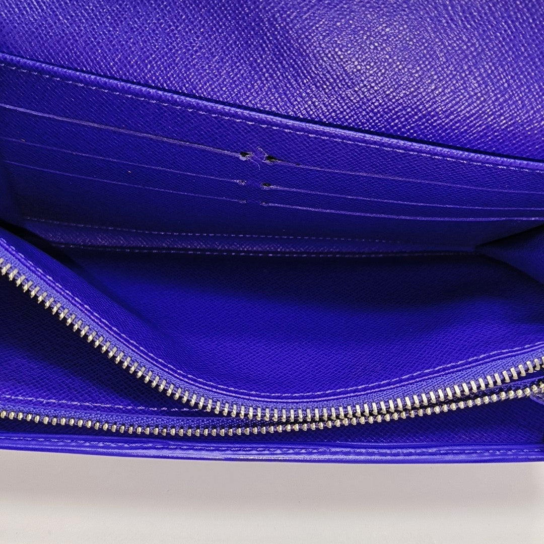 PORTE MONNAIE Epi Purple Wallet
