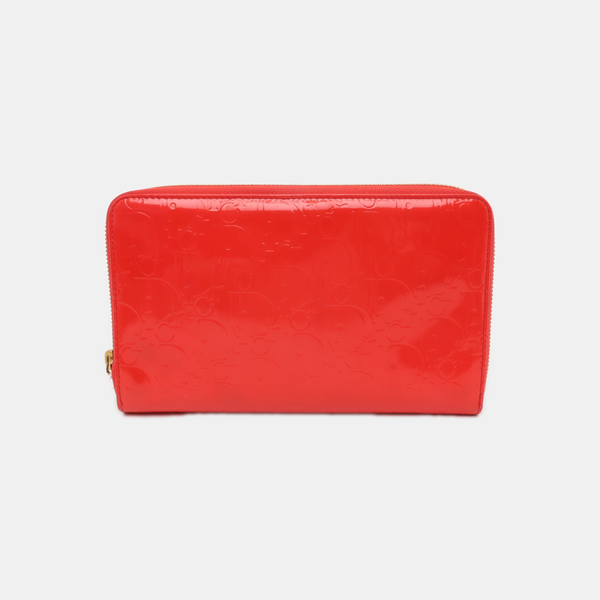 Oblique Patent Leather Red