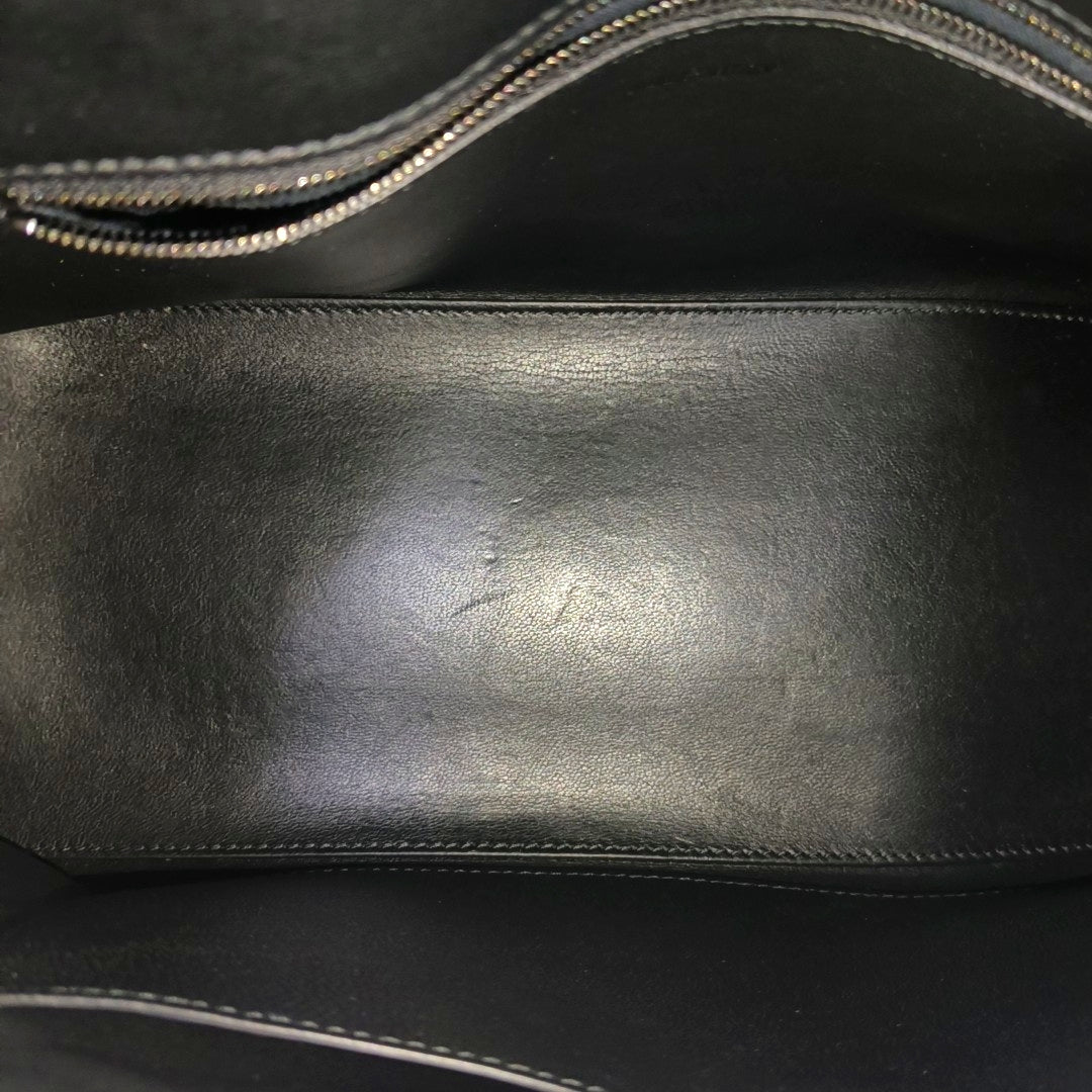 Downtown Medium Calfskin Black