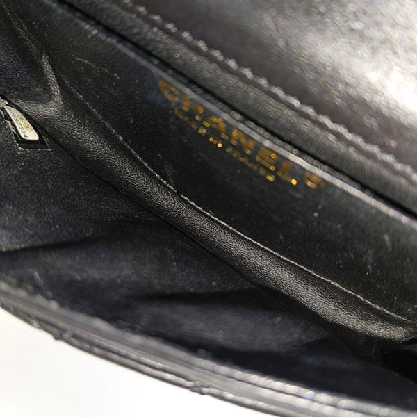 Authenticated pre-owned  2.55 Quilted Calfskin Black - Belt Bag at Looply