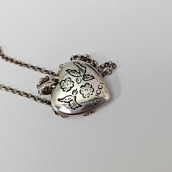 Blind For Love 925 Sterling Silver Necklace