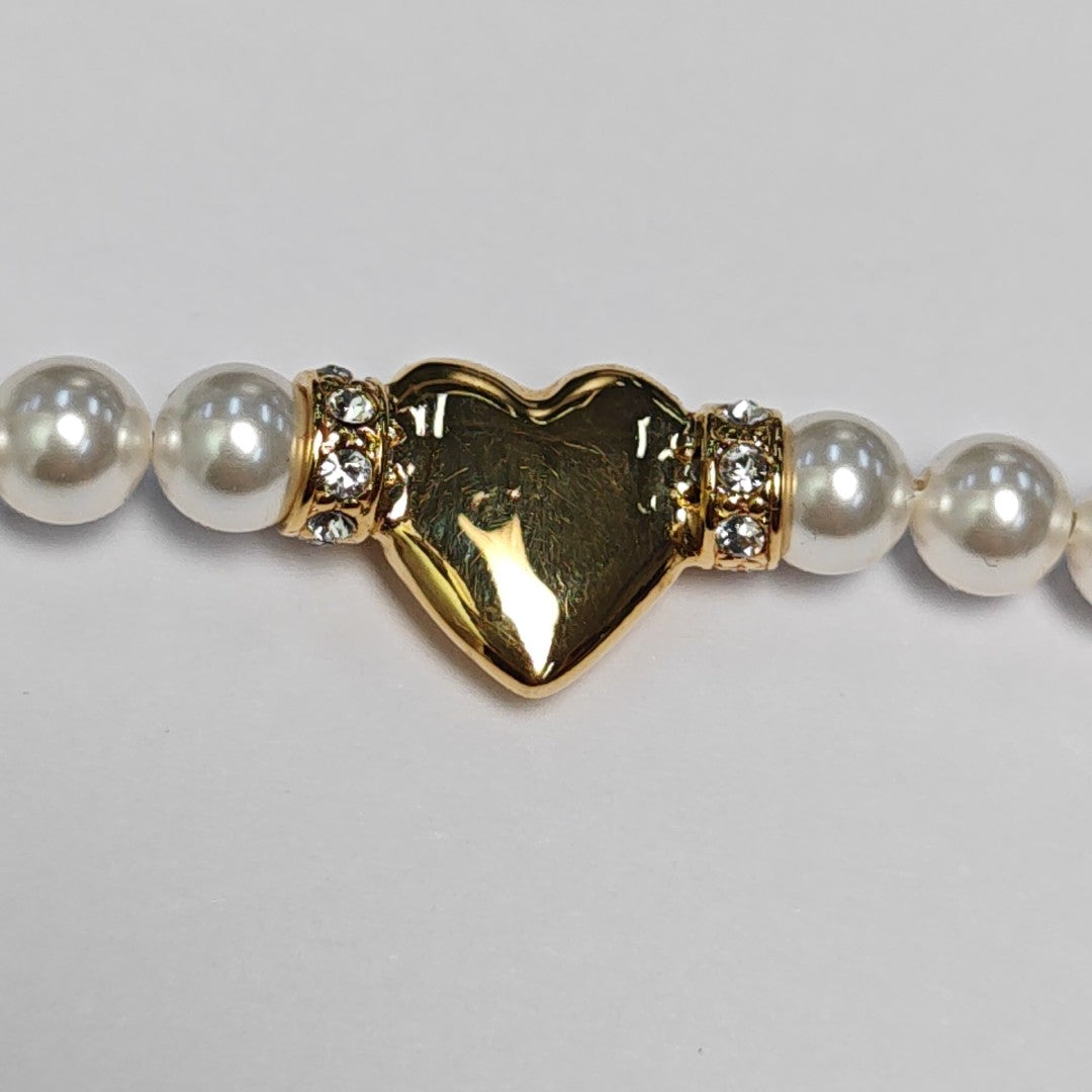 Metal White Necklace