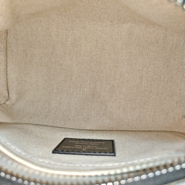 KEEPALL Monogram Calfskin Green