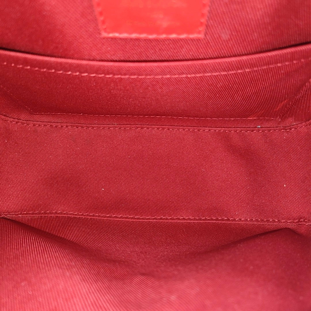 SAINTONGE Monogram Coated Canvas Brown