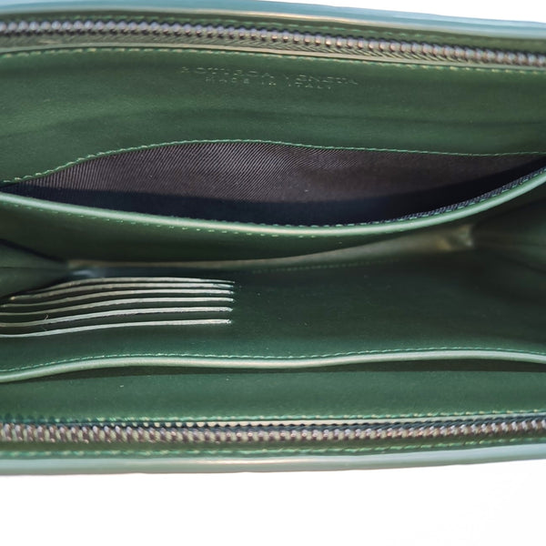 Calfskin Clutch Small Green
