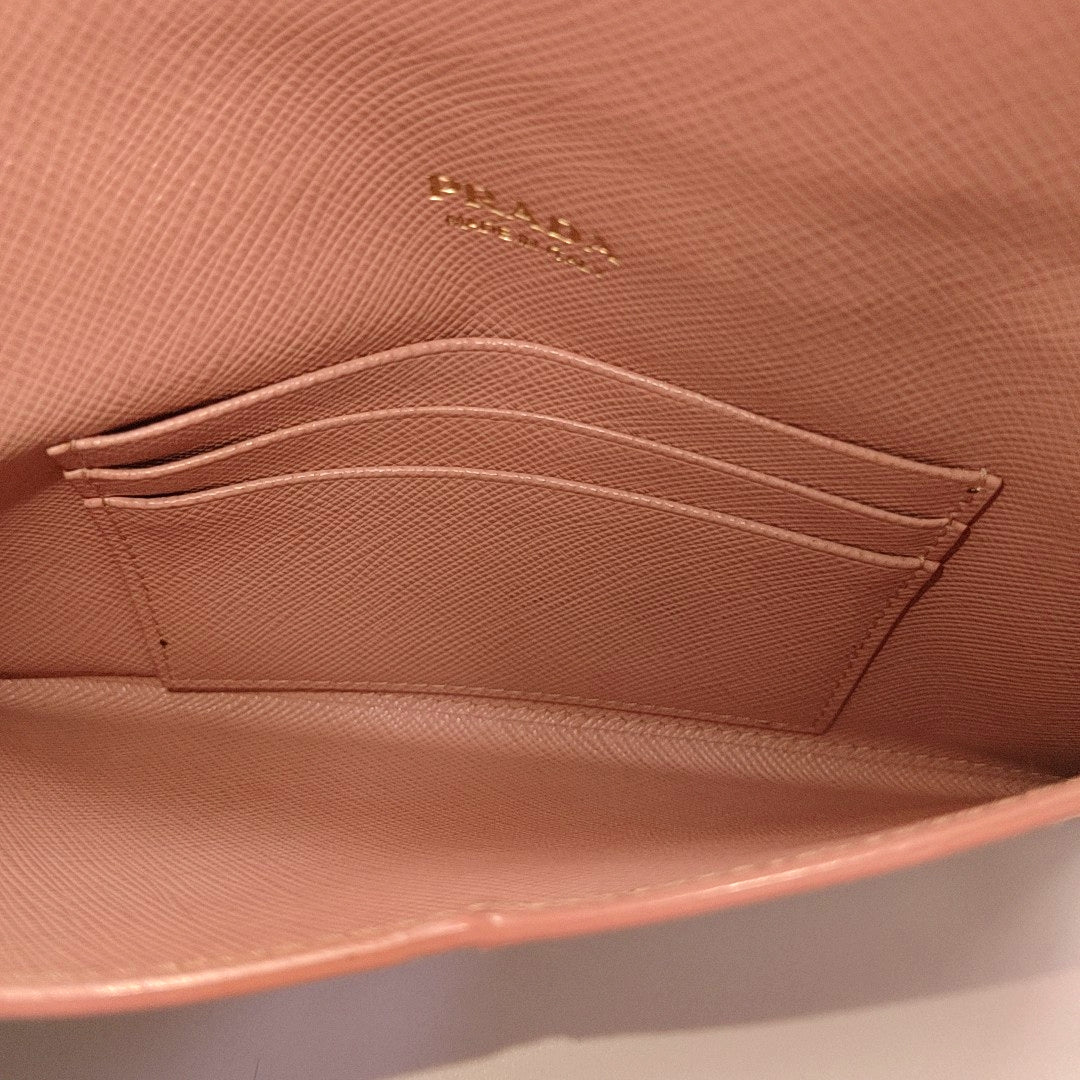 Calfskin Wallet Pink