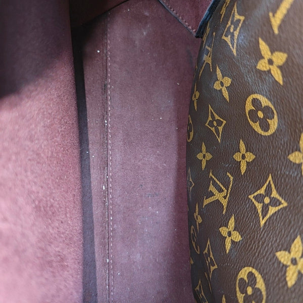 FLOWER Monogram Coated Canvas Brown