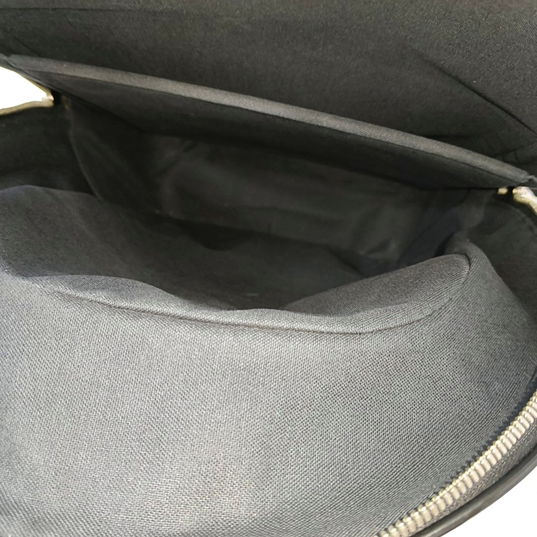 Damier Graphite Coated Canvas Backpack Black