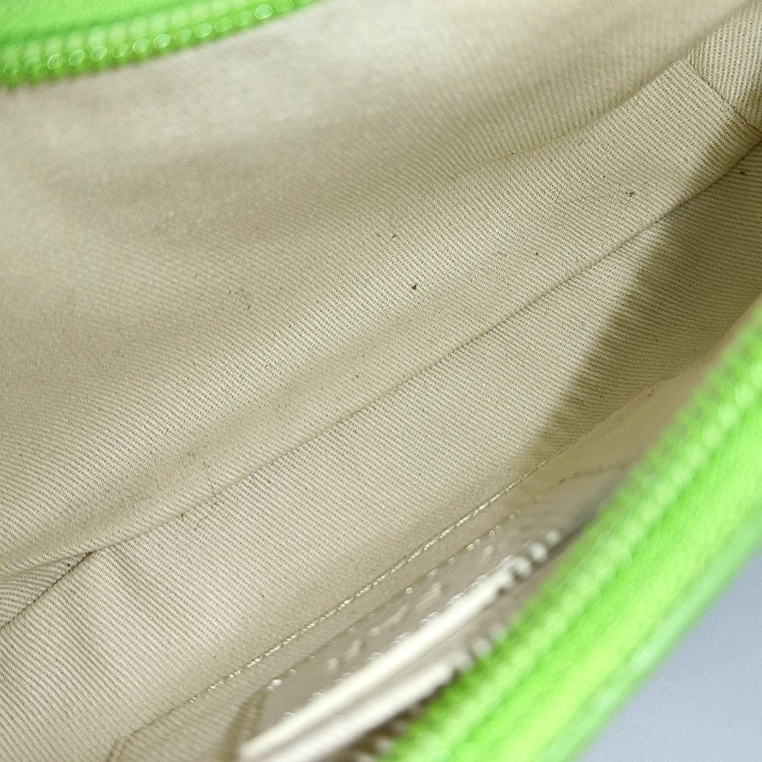 Leather Top Handle Bag Green