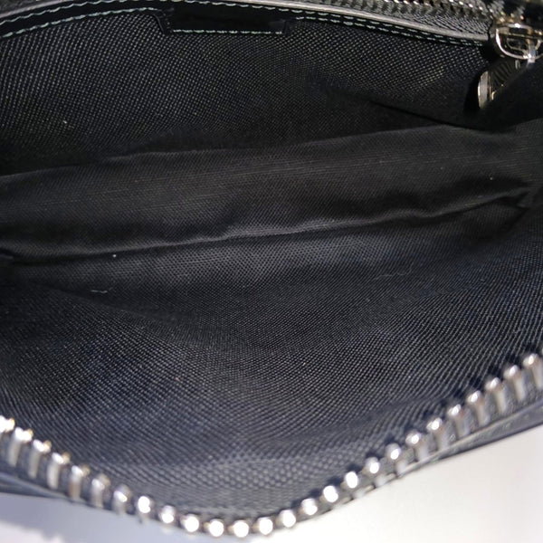 GG Supreme Monogram Coated Canvas Gray