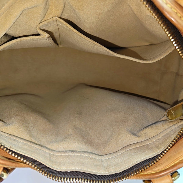 VINTAGE BOETIE PM Monogram Coated Canvas Brown