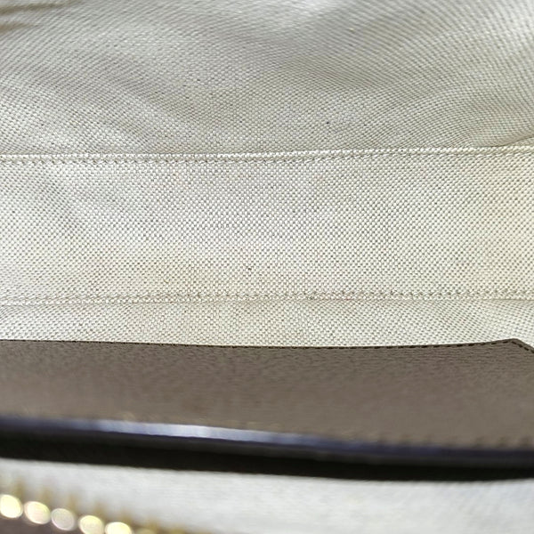 Ophidia Small Monogram Coated Canvas Brown