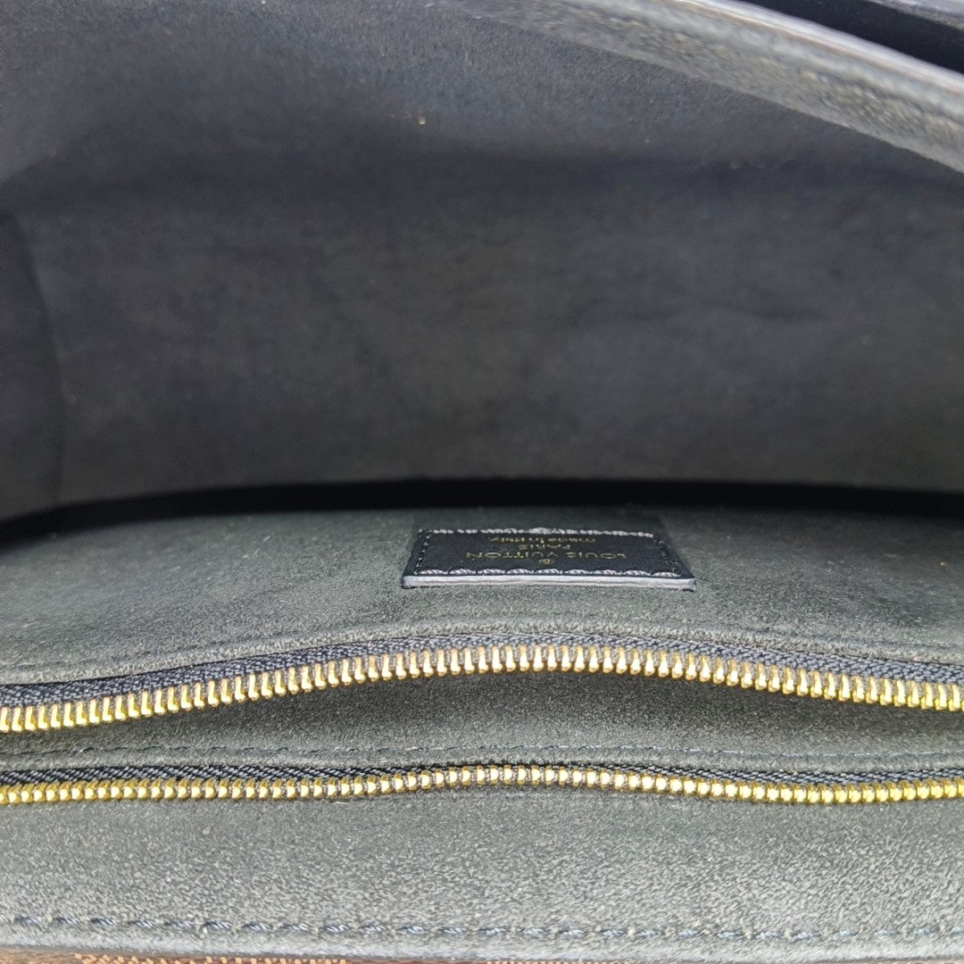 VAVIN PM Damier Ebene Coated Canvas Brown