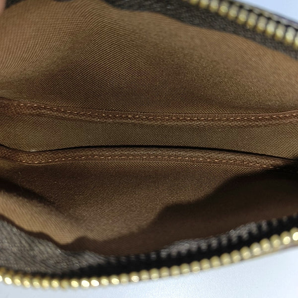 ACCESSOIRES Mini Monogram Coated Canvas Brown