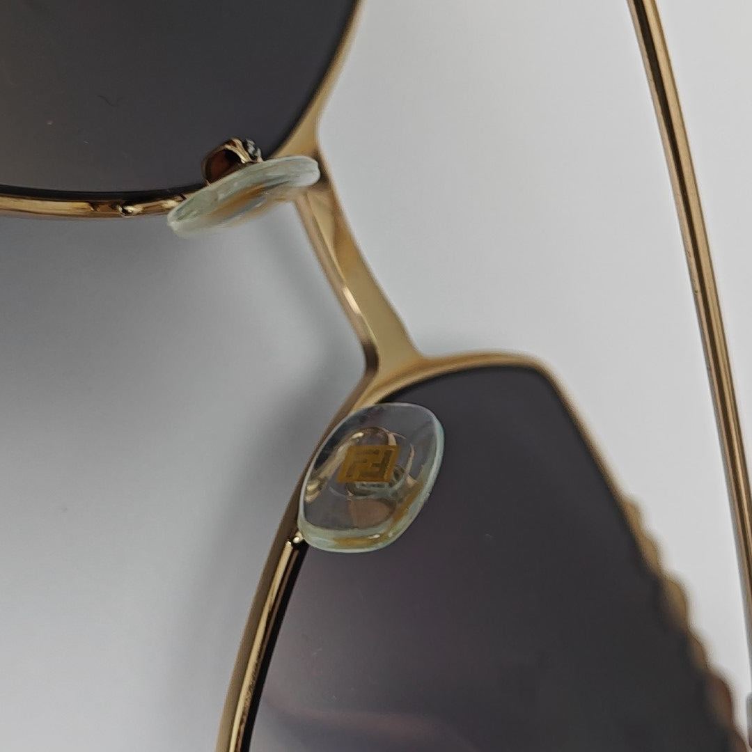 Metal Sunglasses Blue