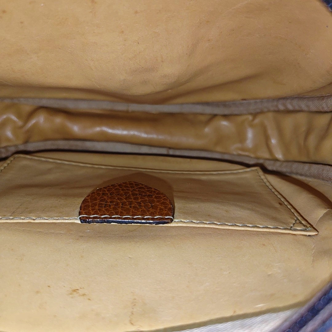 Calfskin Shoulder Bag Brown