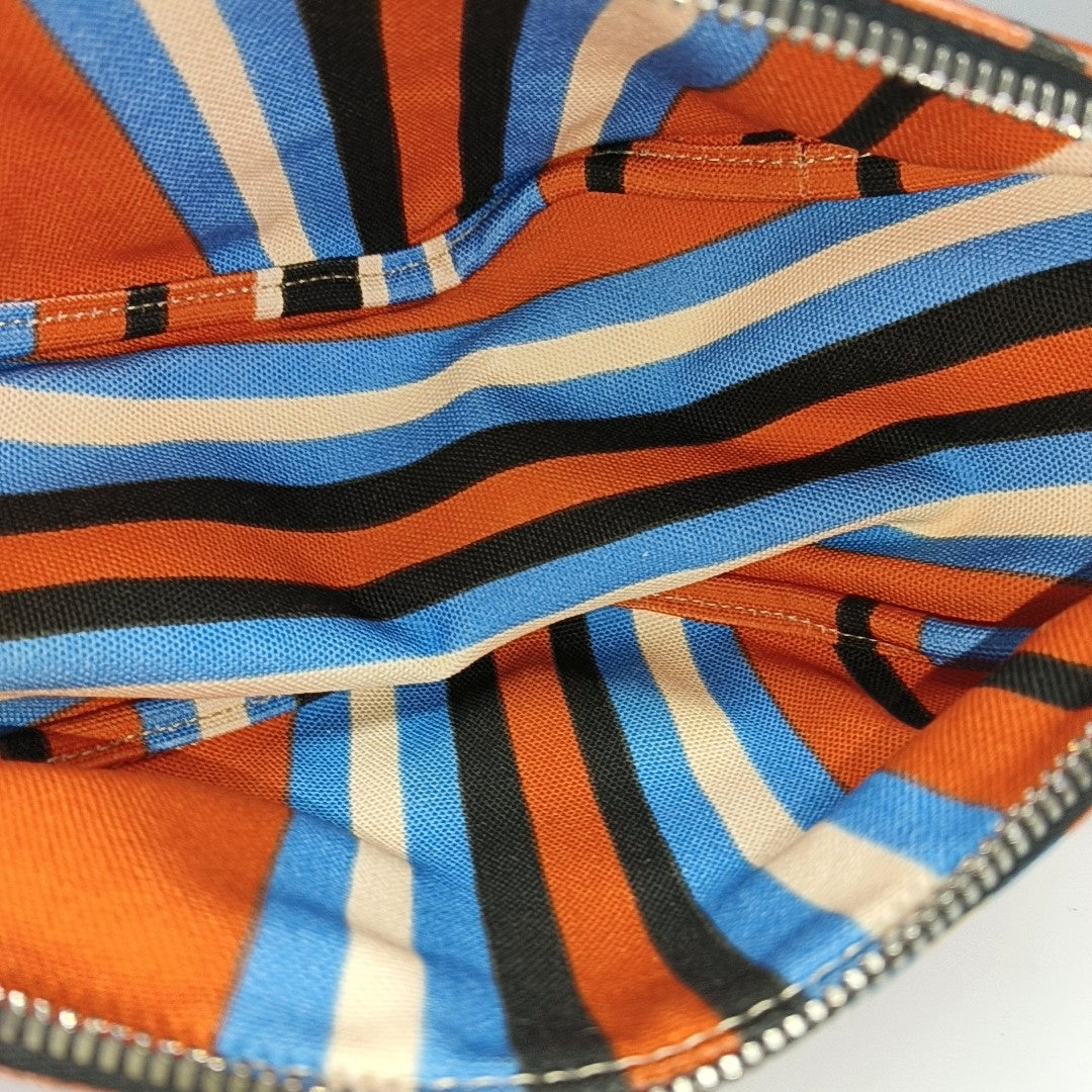 Canvas Clutch Multicolor