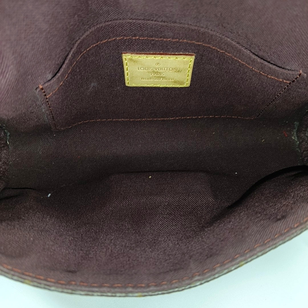 FAVORITE PM Monogram Coated Canvas Brown