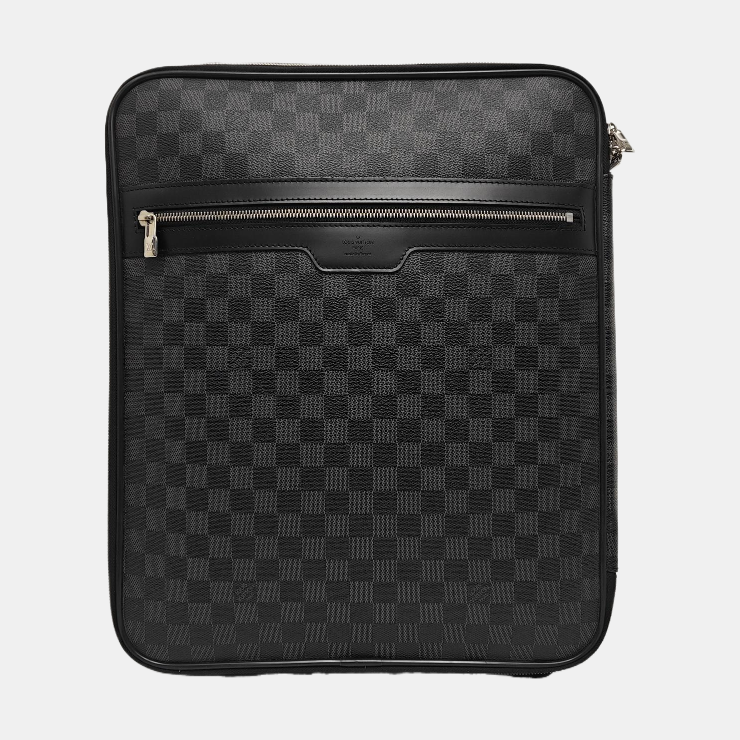 PEGASE 45 Damier Graphite Coated Canvas Black