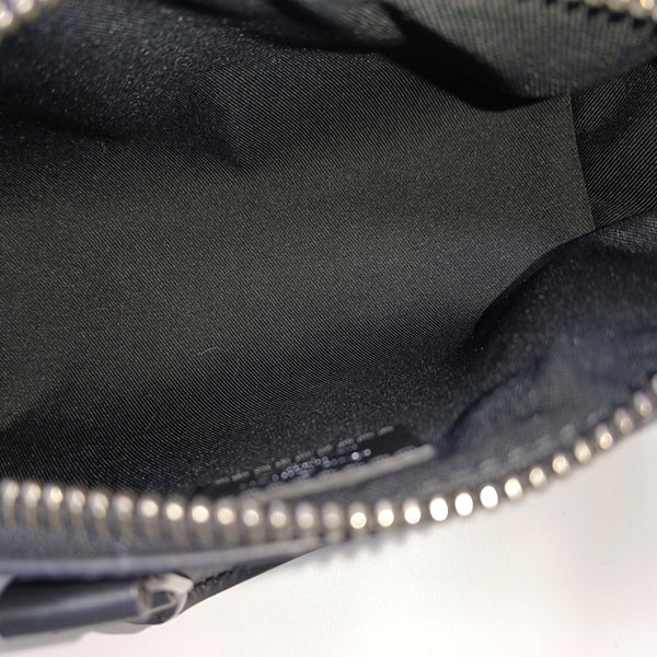 KEEPALL Mini Monogram Coated Canvas Black
