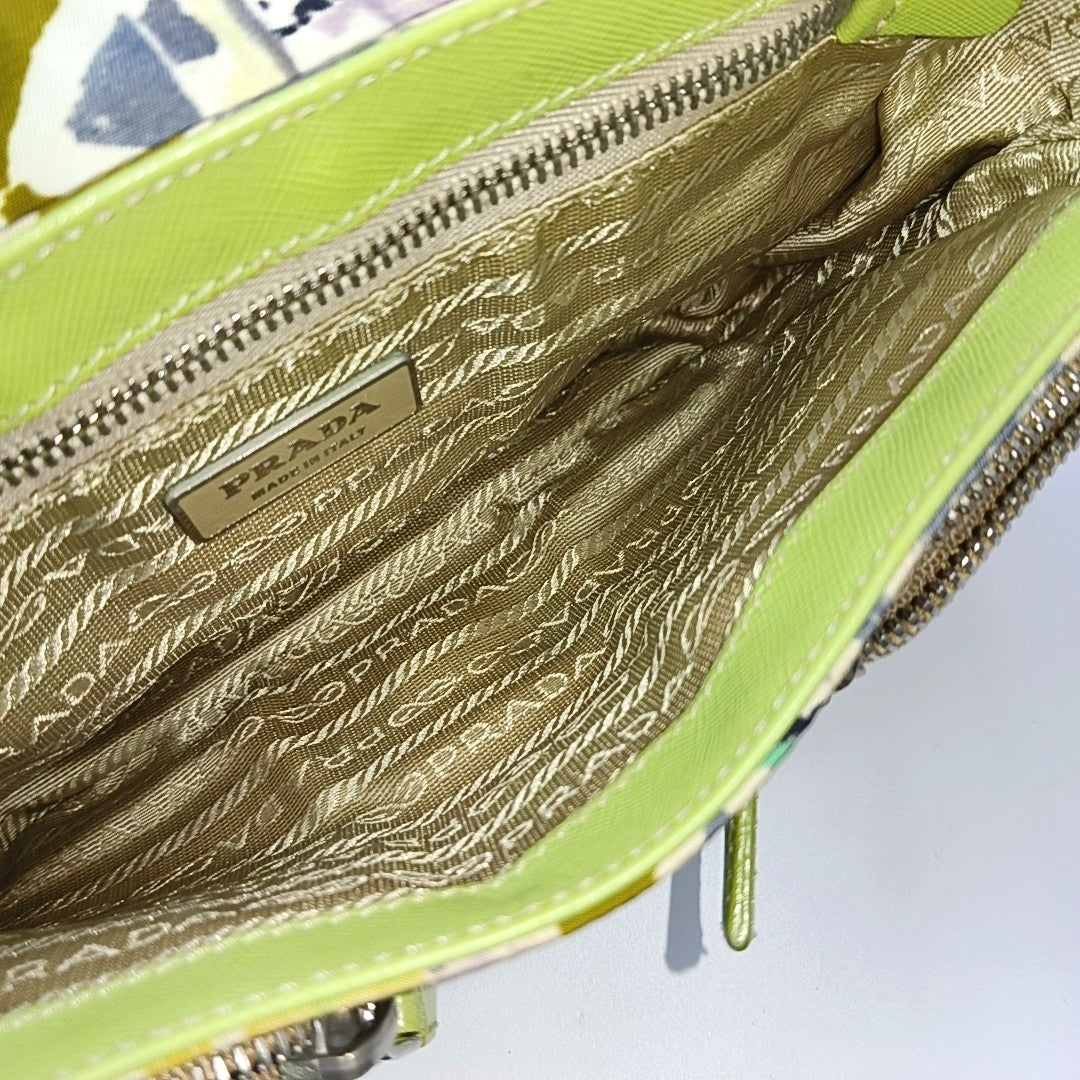 Nylon Shoulder Bag Multicolor