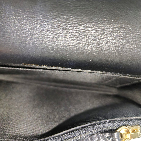 WOC Quilted Calfskin Black
