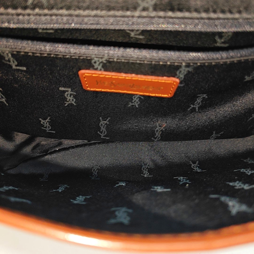 Fabric Shoulder Bag Blue