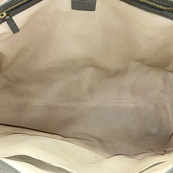 Monogram Coated Canvas Tote Bag Brown