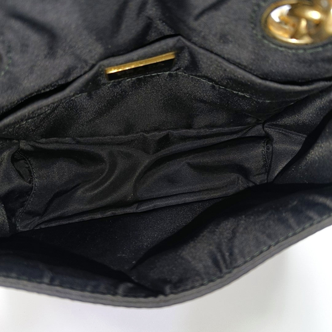 Nylon Shoulder Bag Black