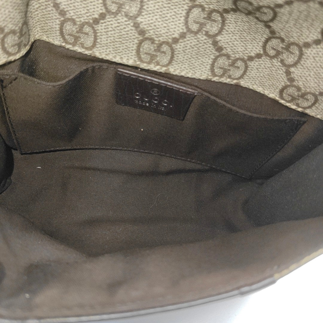 Coated Canvas Belt Bag Beige