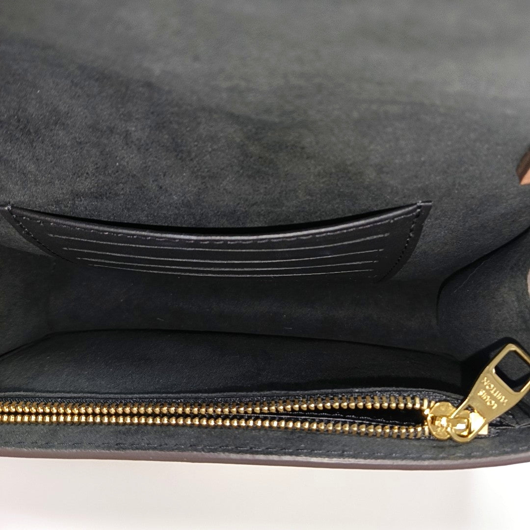 DAUPHINE WOC Monogram Coated Canvas Brown