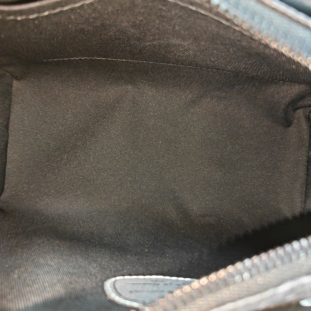 KEEPALL Monogram Coated Canvas Black