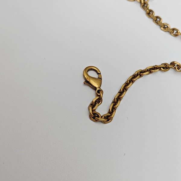J'adior Metal Gold Necklace