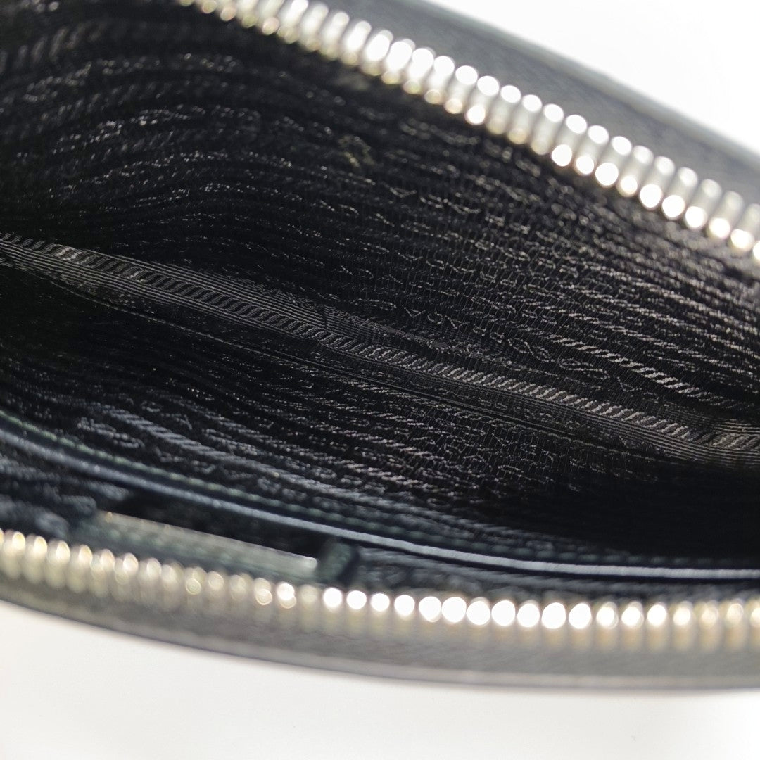 Calfskin Crossbody Bag Black