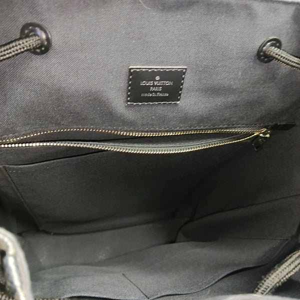 CHRISTOPHER MM Damier Graphite Coated Canvas Gray