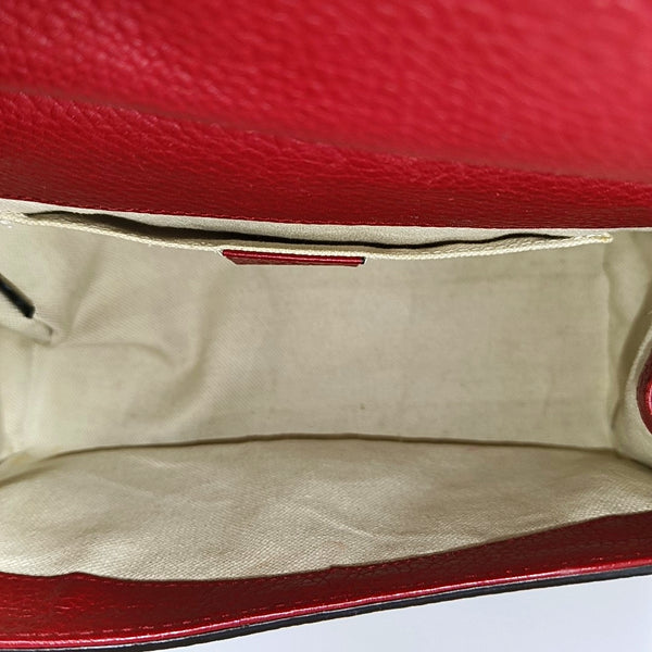 GG Marmont Medium Calfskin Red