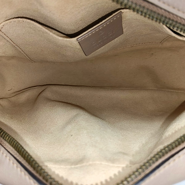 GG Marmont Small Quilted Calfskin Beige