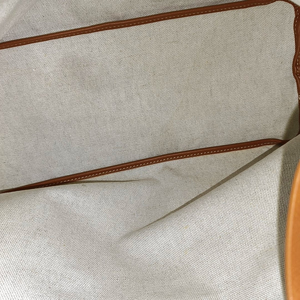 Hobo Coated Canvas Brown