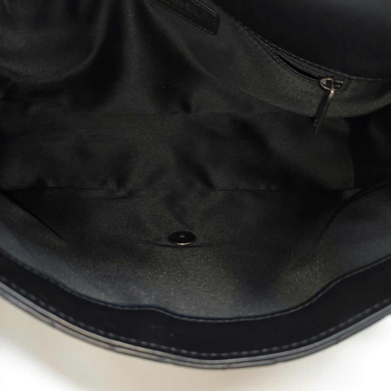 Quilted Calfskin Shoulder Bag Black
