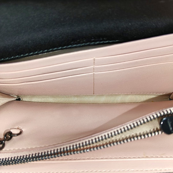 Vara Calfskin Black Wallet