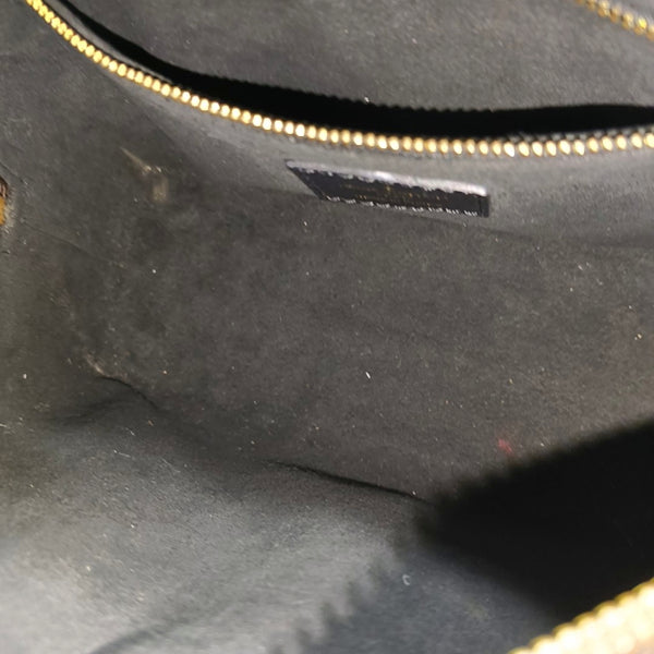 PETITE MALLE Monogram Coated Canvas Brown