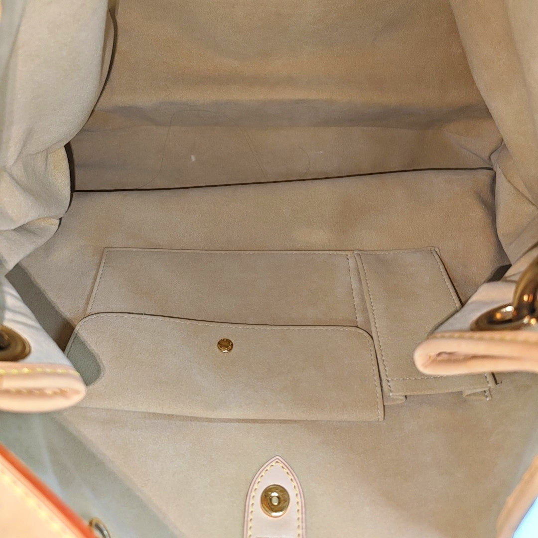 GALLIERA GM Monogram Coated Canvas Brown