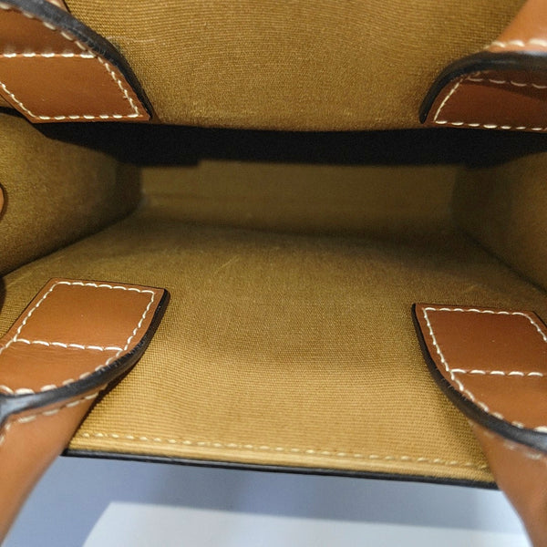 CABAS CELINE Mini Coated Canvas Brown