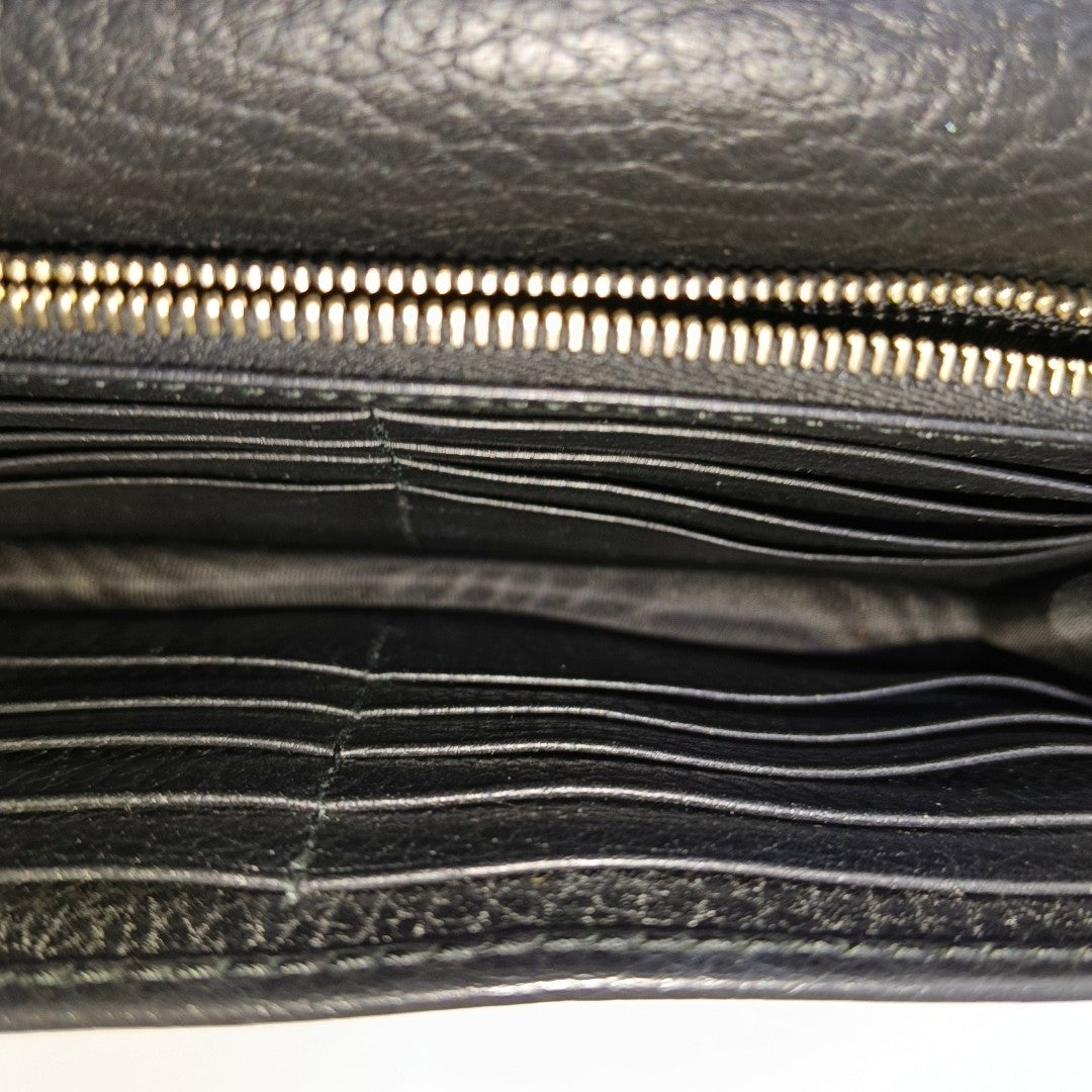 Interlocking G Small Calfskin Black