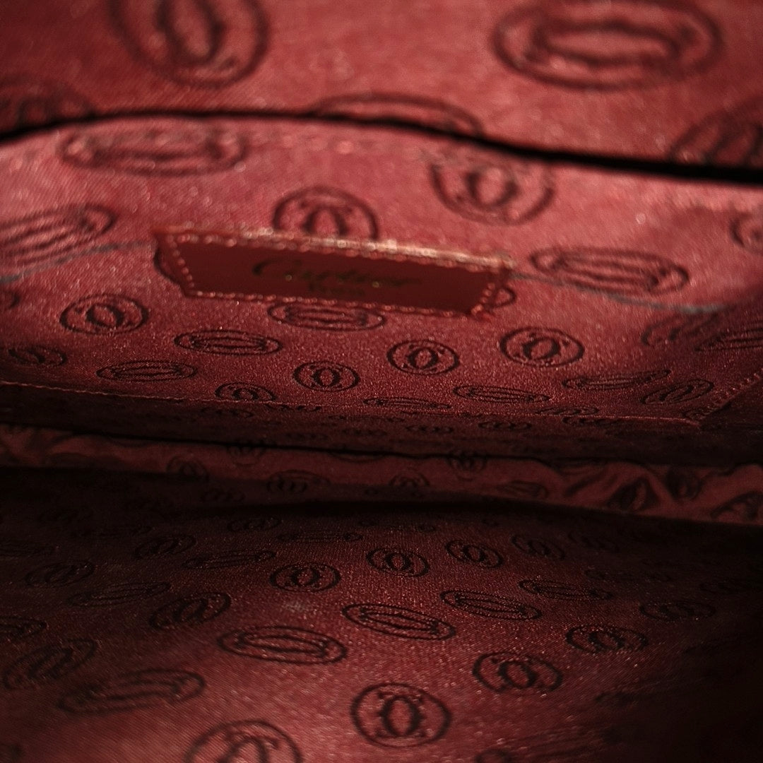 Calfskin Shoulder Bag Red