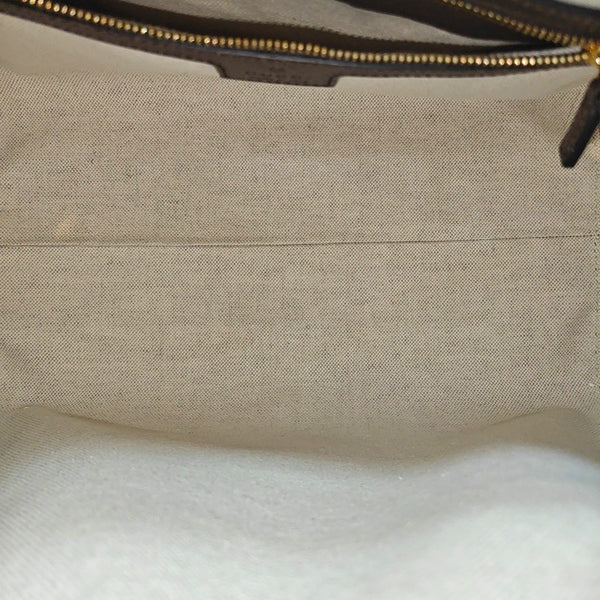 GG Supreme Large Monogram Coated Canvas Beige